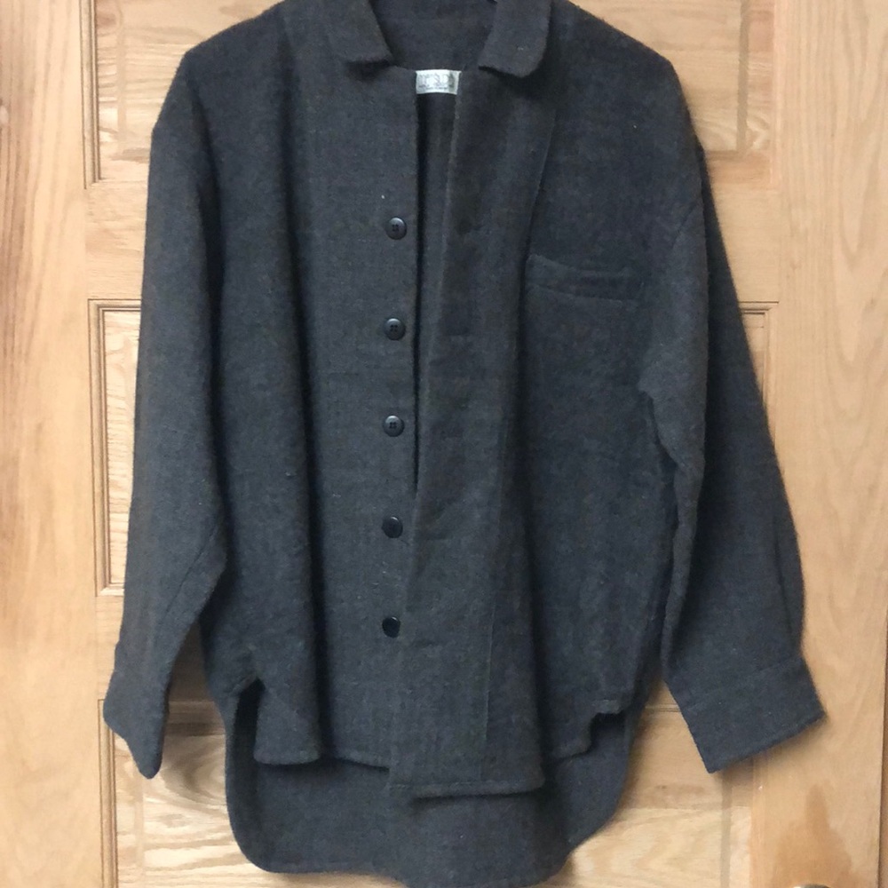 Matsuda Gray Button Jacket